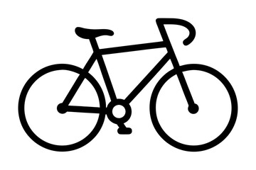 Fototapeta premium Bicycle Outline Icon