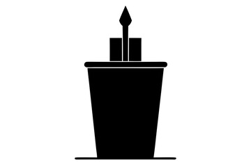 Single Pen Holder Icon