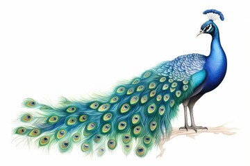 Fototapeta premium Peacock animal bird creativity