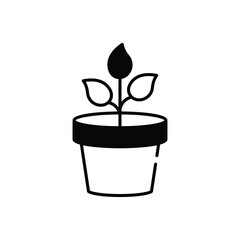 Plant vector icon