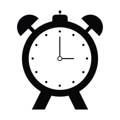 alarm clock isolated on white