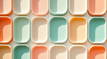 original architectural background with pastel vintage shades