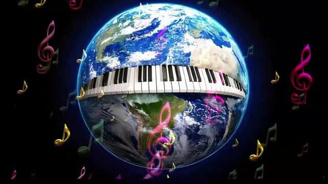 MUSIC is LOVE and Peace of Earth:Music background