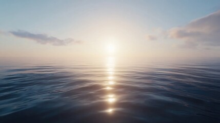 Fototapeta premium Sea with sunny sky