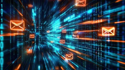 Fototapeta premium Safeguarding Data Through Effective Email Protection 