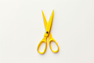 Yellow scissor scissors yellow