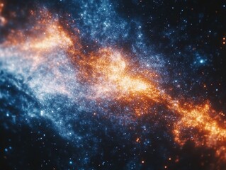 Fototapeta premium Galaxy Close Up Stars