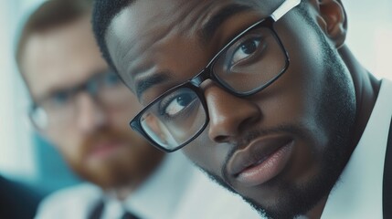 Person with glasses