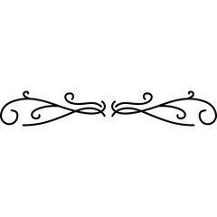 vintage line divider