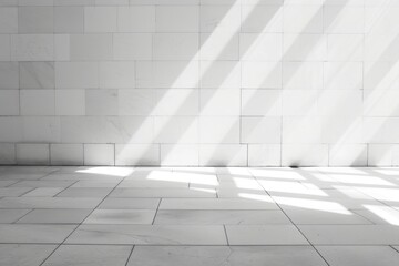 Fototapeta premium Stone tile wall architecture backgrounds