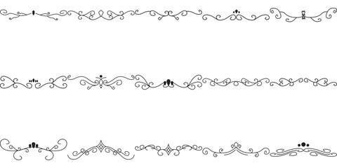 Obraz premium Vintage Line Divider