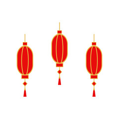 Illustration of Chinese Lanterns and Chinese New Year