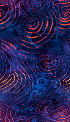 Obraz premium Seamless wallpaper, texture, background pattern. light Japanese pattern. Neon Glow. --chaos 15 --ar_002