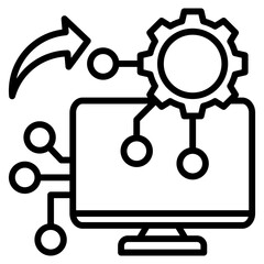 control system single icon