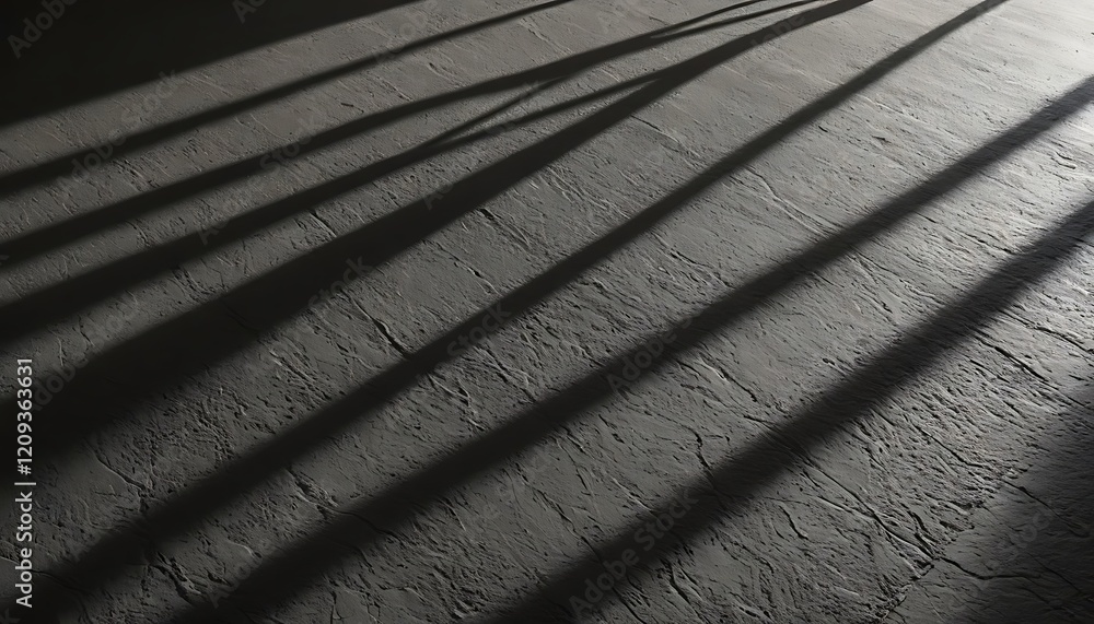 Aufkleber gray textured surface with parallel shadow lines