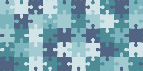 Jigsaw puzzle game seamless background