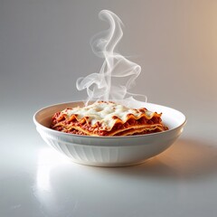 Lasagna with Melted Cheese