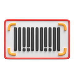 3D Barcode Icon