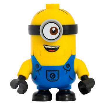 Dortmund - Deutschland 19. Januar 2025 Lego Figur Minion Mel - Studio Aufnahme