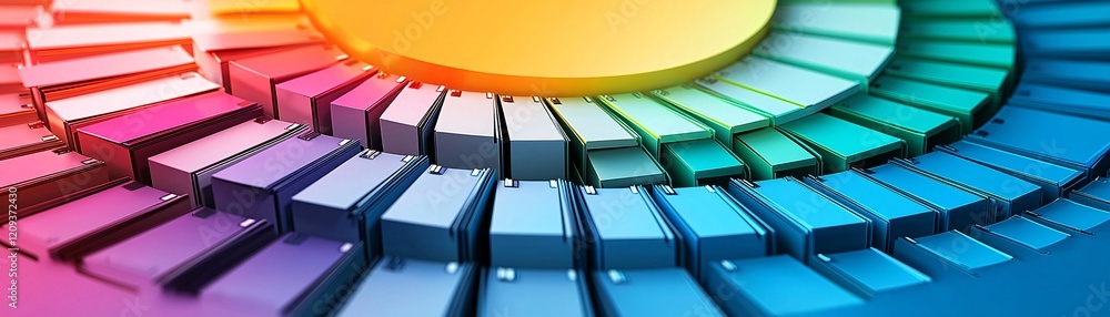 Poster a neatly organized file system on a desktop with labeled folders representing efficient documentatio