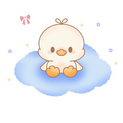 Cute colorful minimal decoration 