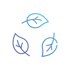 Ecology symbol vector icon
