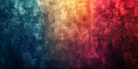 Obraz premium Abstract grainy texture, retro style, gradient transitions of dark and bright colors. Banner background