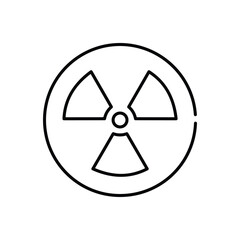 Nuclear Power vector icon