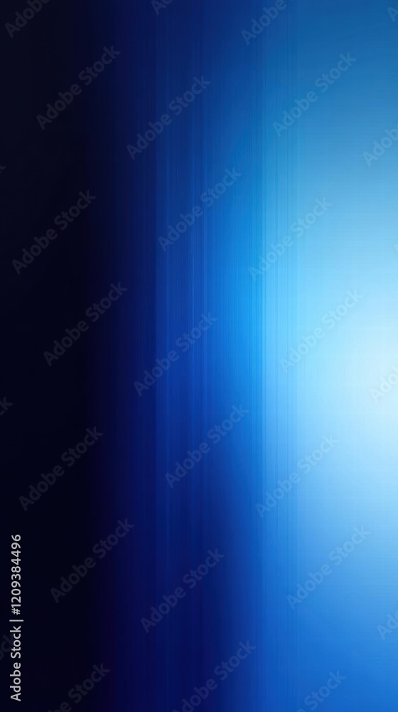 Poster abstract blue gradient background with vertical lines