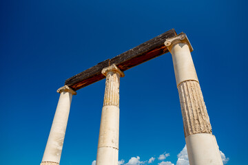 Epidaurus, Greece. Abaton at the Asclepieion 