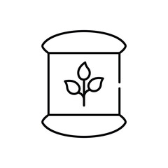 Seeds vector icon