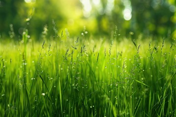 Obraz premium Nature grass field countryside
