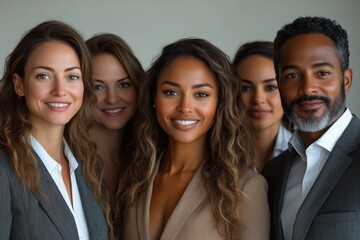 Diverses und erfolgreiches Business-Team im modernen Arbeitsumfeld