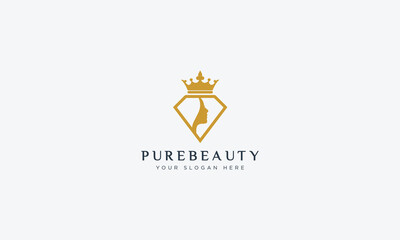 Fashion and beauty logo design  vector template