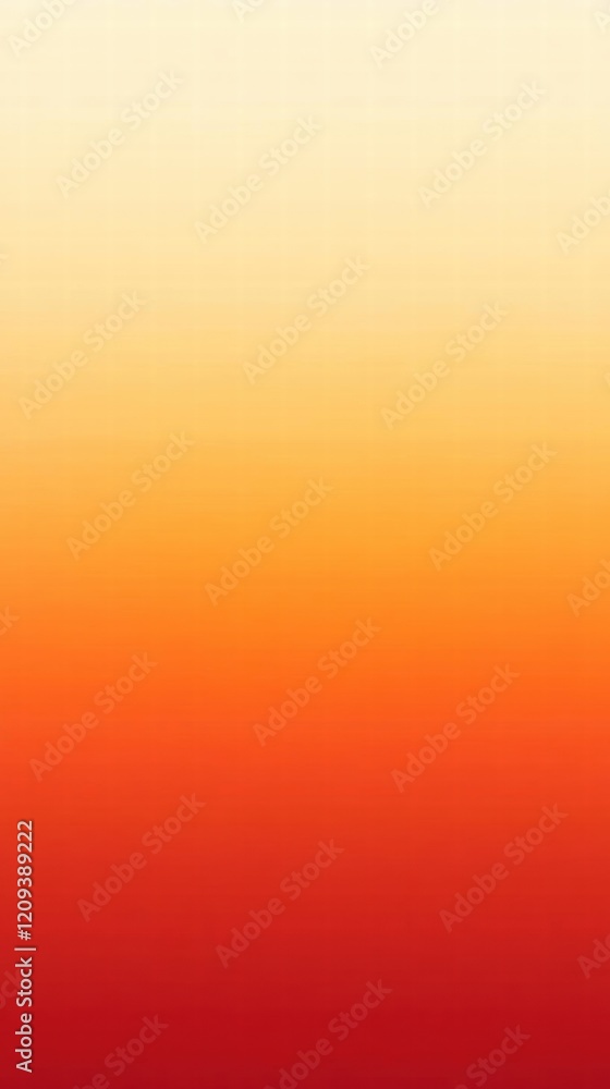 Poster abstract gradient background: a smooth transition from yellow to orange to red