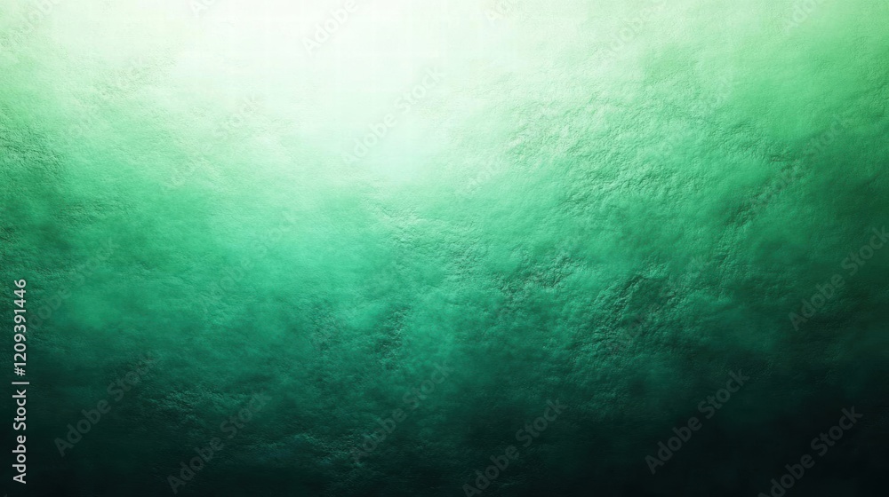 Poster abstract green gradient background with textured surface