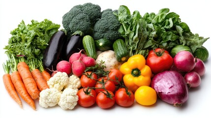 Fresh colorful vegetables harvest, healthy food