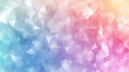 A shimmering holographic rainbow foil texture with a subtle geometric pattern, reflecting a mix of vibrant and pastel iridescent colors. The abstract design feels modern and elegant.