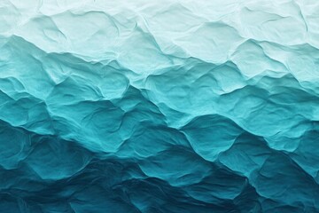 Obraz premium Abstract Ocean Depth: A Teal Gradient of Wavy Textures