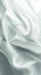 Fototapeta premium White Satin Fabric Texture: A Smooth and Elegant Surface