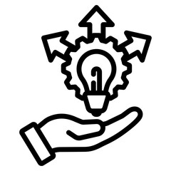 Development outline icon