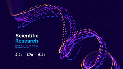 Digital Data Flow Spiral Vector Background. Big Data AI Technology Lines. Wireless Data Transmission. High Speed Light Trails. Information Flow in Virtual Reality Cyberspace. Vector Illustration.