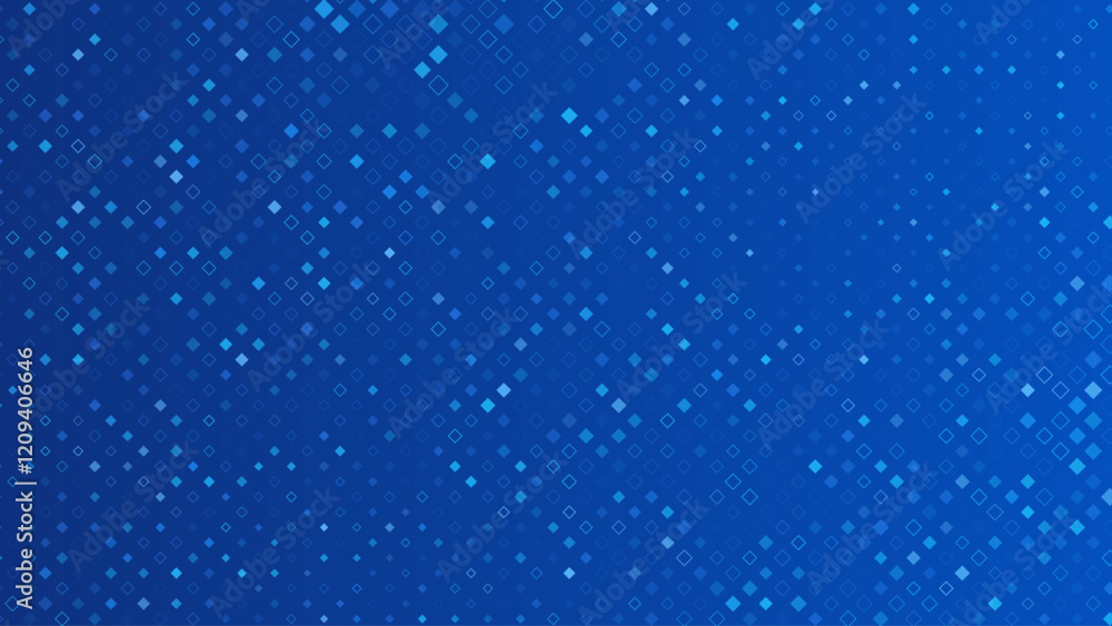 Poster Blue Mathematical Plus Symbols Pattern. Math Design Elements Background. Medical Tech Background. Vector Illustration.