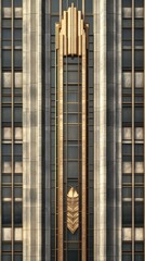 Fototapeta premium Art Deco Architecture: A Glimpse into the Golden Age of Design