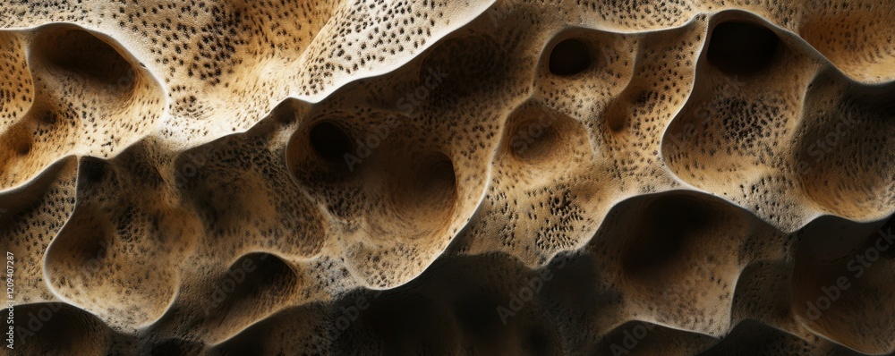 Aufkleber a textured surface with bumps and grooves, creating a sense of depth and dimension.