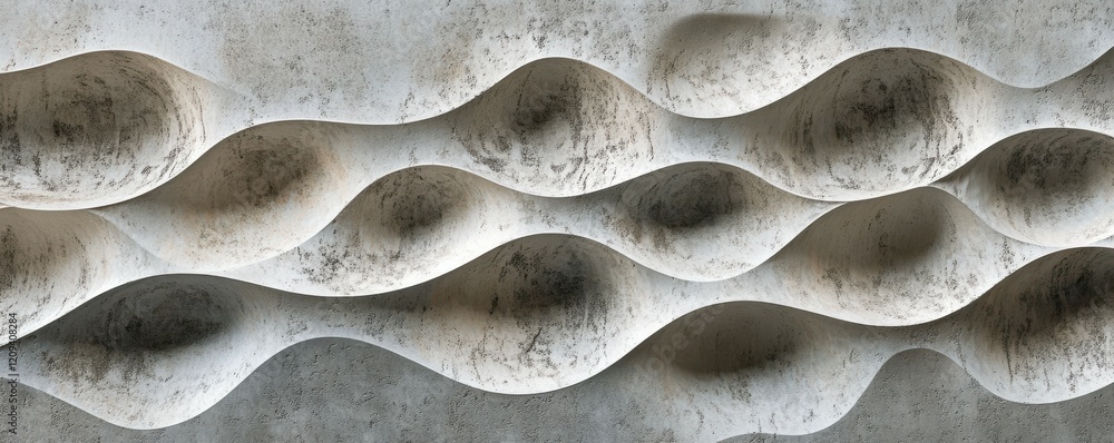 Wall mural a textured surface with bumps and grooves, creating a sense of depth and dimension.