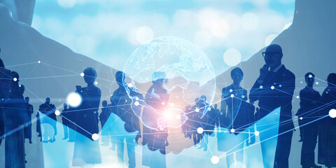 business, global, human resources, cooperation, matching, recruitment, teamwork, multinational,...