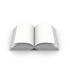 Open Blank Book Mockup for Design and Printing