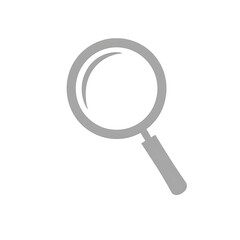 Magnifying Glass Icon Simple Search Tool Graphic