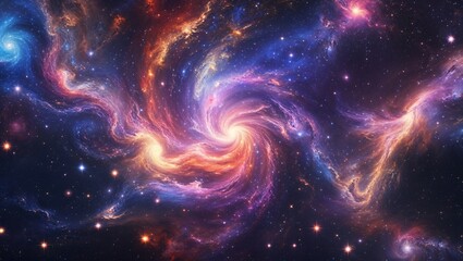 Cosmic Abstract Patterns Resembling the Wonders of the Universe